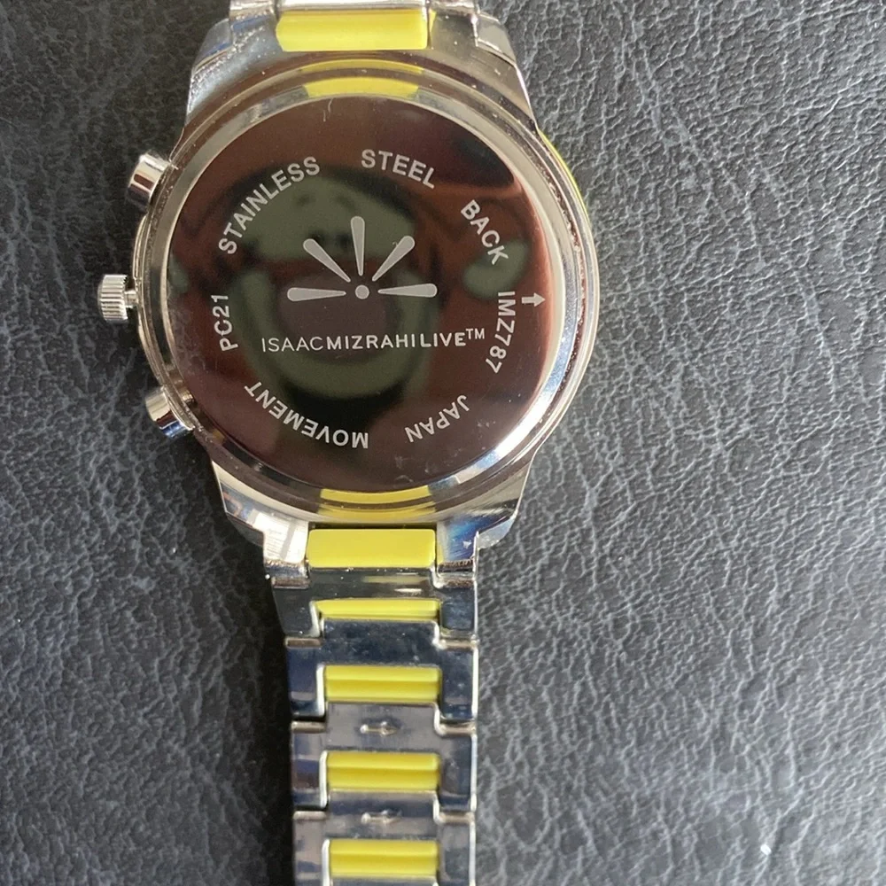 Isaac Mizrahi Live! SoHo soft touch link watch - Picture 4 of 7